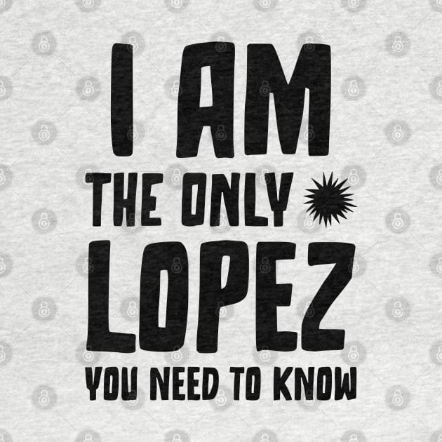 Lopez Legacy Unveiled Tee by RJS Inspirational Apparel